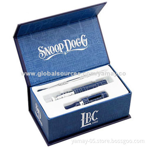 E-cigarette snoop dogg blue G Pen dry herb vaporizer